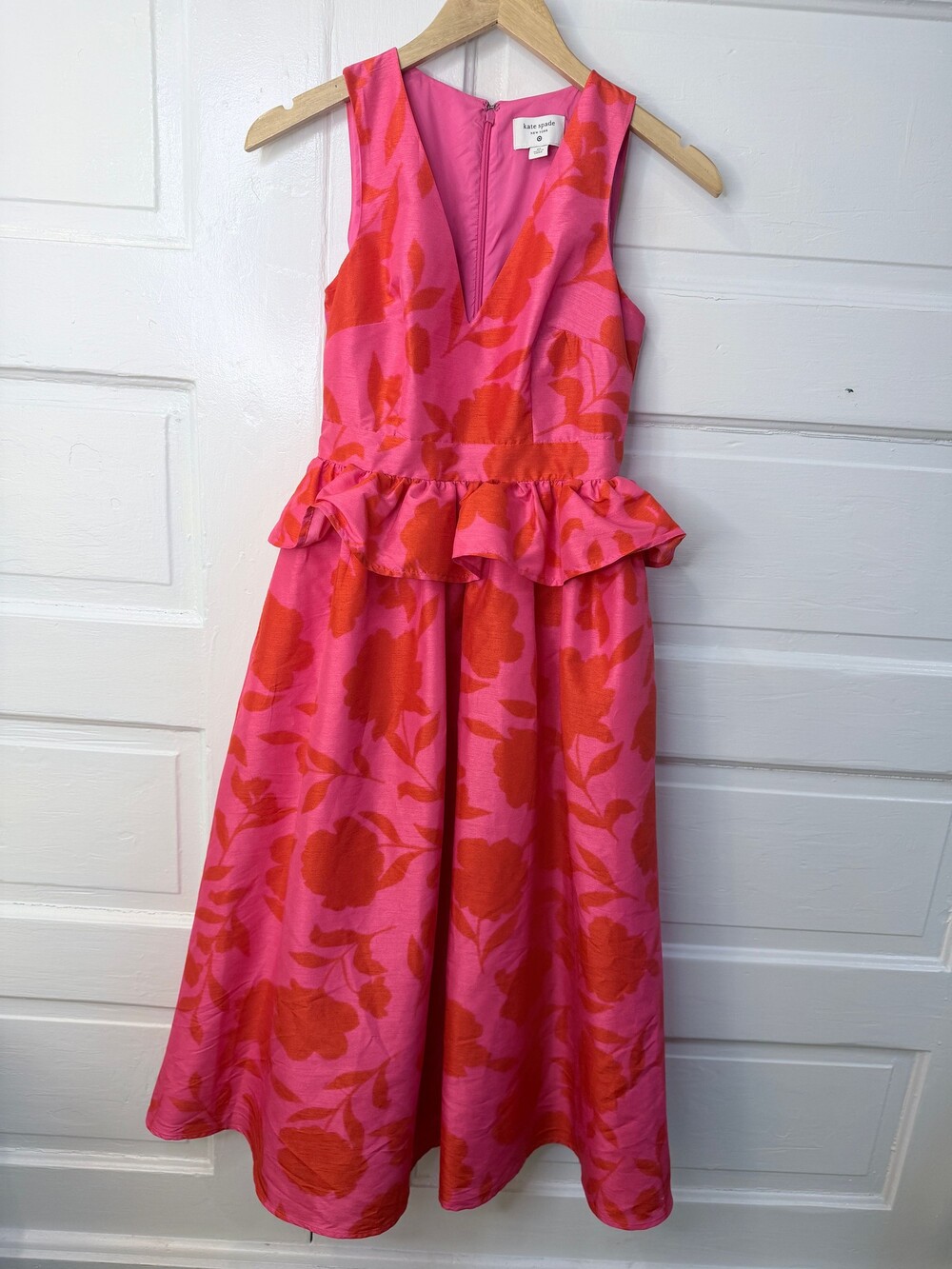 Kate Spade Target Collab Pink Floral Dress Size 00 Never Worn - Picture 2 of 4